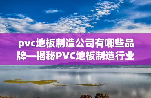 pvc地板制造公司有哪些品牌—揭秘PVC地板制造行业的领军品牌