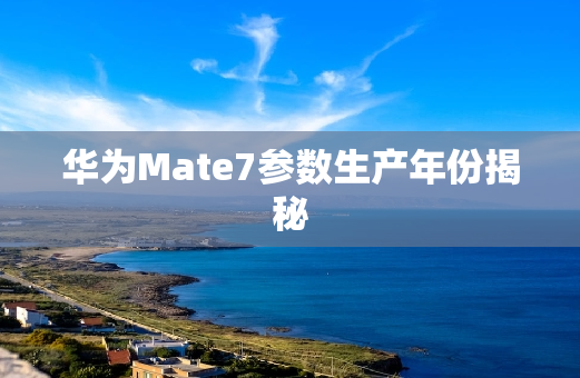 华为Mate7参数生产年份揭秘